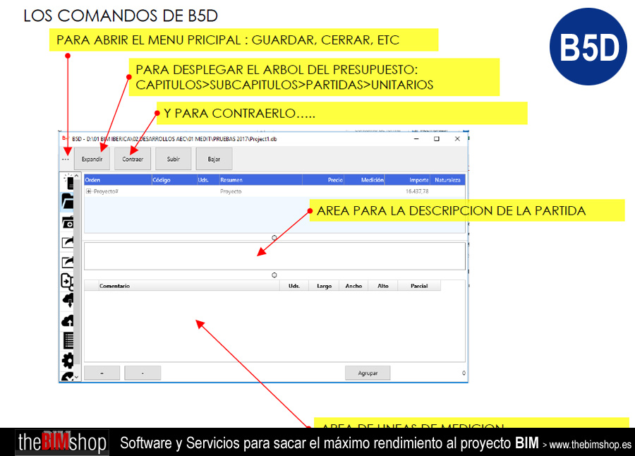 B5D Presupuestos en BIM ©REVIT